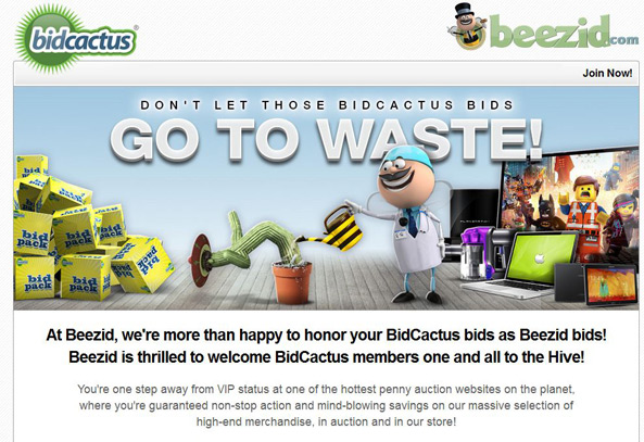 BidCactus is now Beezid