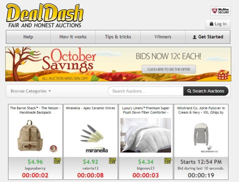 What DealDash Offers, and the Others Do Not Best Penny Auction Sites